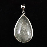 リビアンデザートグラス 23mmペアシェイプ ペンダントトップ 4.8g  (ID:90876)