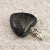 H&E社 マスターシャーマナイト 15mmハート ペンダントトップ  証明書付 2.3g (ID:90996)