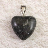 H&E社 マスターシャーマナイト 15mmハート ペンダントトップ  証明書付 2.3g (ID:90996)