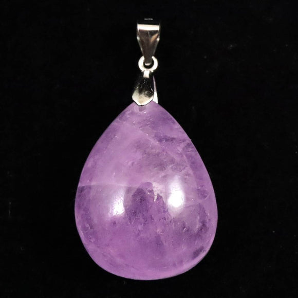 クンツァイト 24mmペアシェイプ ペンダントトップ 8.4g (ID:91139)