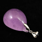 クンツァイト 24mmペアシェイプ ペンダントトップ 8.4g (ID:91139)