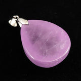 クンツァイト 24mmペアシェイプ ペンダントトップ 8.4g (ID:91139)