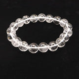 カンチェンジュンガ産 ヒマラヤ水晶 10mm玉 ブレスレット 30.3g (ID:91152)