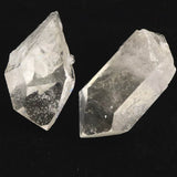 ブラジル トマスゴンサガ産 水晶　原石 2本セット 113g (ID:91185)