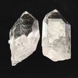 ブラジル トマスゴンサガ産 水晶　原石 2本セット 113g (ID:91185)