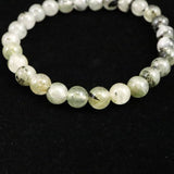 ブラジル産 フェナカイト AAAA　7.1mm玉ブレスレット 鑑別書付 15.10g  (ID:91390)