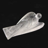ヒマラヤ水晶 マニカラン産  81mm エンジェル 天使 置物 80.1ｇ (ID:91484)