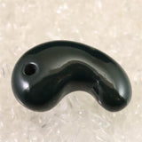 出雲碧玉 出雲石  SA  35mm勾玉 ディレクトリカード付 13.72g (ID:91876)