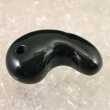 出雲碧玉 出雲石  SA  35mm勾玉 ディレクトリカード付 13.72g (ID:91876)