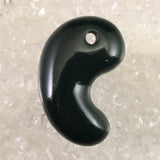 出雲碧玉 出雲石  SA  35mm勾玉 ディレクトリカード付 13.72g (ID:91876)