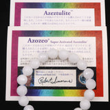 H&E社 アゼツライト（AZOZEO)　10mmファセットカット ブレスレット 証明書付 29.8g (ID:91907)