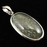 リビアンデザートグラス 21mmオーバル ペンダントトップ 3.3g  (ID:91964)