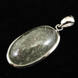 リビアンデザートグラス 21mmオーバル ペンダントトップ 3.3g  (ID:91964)