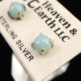 H&E社　アズマー　6mmラウンド ピアス 証明書付 1.1g (ID:92141)