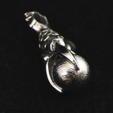 ギベオン　クロー型彫刻　ペンダントトップ 7.4g (ID:92275)