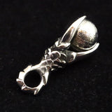 ギベオン　クロー型彫刻　ペンダントトップ 7.4g (ID:92275)
