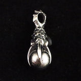 ギベオン　クロー型彫刻　ペンダントトップ 7.4g (ID:92275)