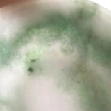 ミャンマー産 グリーン翡翠 ヒスイ 55mm小皿 27.8g (ID:92742)