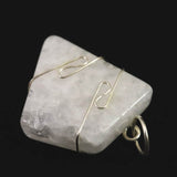 H&E社 アゼツライト (AZOZEO) タンブル ペンダントトップ 5.3g (ID:92893)