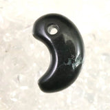 出雲碧玉 出雲石  21mm勾玉 3.45g ディレクトリーカード付 (ID:92940)