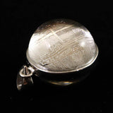 ギベオン シルバー 15mmボール型　ペンダントトップ 6.6g (ID:93062)