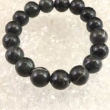 宮崎県 大和光石 A 12mm玉ブレスレット　証明書付　41.2ｇ (ID:93177)