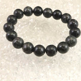 宮崎県 大和光石 A 12mm玉ブレスレット　証明書付　41.2ｇ (ID:93177)