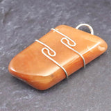 H&E社 サチャロカローズ アゼツライト（AZOZEO)  タンブル　ペンダントトップ 7.7g (ID:93204)