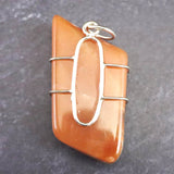 H&E社 サチャロカローズ アゼツライト（AZOZEO)  タンブル　ペンダントトップ 7.7g (ID:93204)