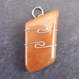 H&E社 サチャロカローズ アゼツライト（AZOZEO)  タンブル　ペンダントトップ 7.7g (ID:93204)