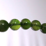 ベスビアナイト アイドクレース 10.5mm玉ブレスレット 37.4g  (ID:93432)