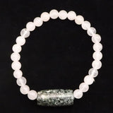 カンチェンジュンガ産 ヒマラヤ水晶  遠野石 ブレスレット 証明書付 16.0g　 (ID:93786)