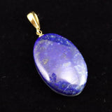 ラピスラズリ 26mmオーバル ペンダントトップ 6.8g (ID:93822)