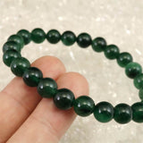 インディアンアベンチュリンクォーツ AA+　8mm玉ブレスレット 17.3g (ID:93867)