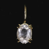 ロシア産 フェナカイト 3.5mmオーバルカット ペンダントトップ K18YG 0.10g (ID:93882)