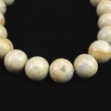 姫川薬石 トルマリン入り 10mm玉ブレスレット　証明書付　28.0ｇ (ID:93983)