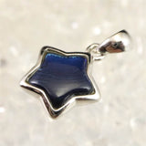 ギベオン ブルーカラー 11mmスターモチーフ　ペンダントトップ 1.2g (ID:94060)