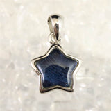 ギベオン ブルーカラー 11mmスターモチーフ　ペンダントトップ 1.2g (ID:94060)