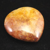 H&E社 ヒマラヤレッドゴールドアゼツライト(AZOZEO)  60mmハート 証明書付  93.4g (ID:94258)