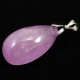 クンツァイト 27mmペアシェイプ ペンダントトップ 7.6g (ID:94259)