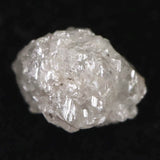 天然 ダイヤモンド ホワイト グレー　5.1mm原石  0.71ct (ID:94282)