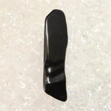 隠岐の島 黒曜石 52mm原石 磨き  ディレクトリカード付 8.4g (ID:94332)