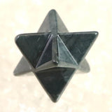 神居古潭石 （カムイ・コタン） 22mm マカバスター　証明書付　5.0g (ID:94513)