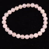 モルガナイト ピンクアクマリン 6mm玉ブレスレット 10.95g (ID:94561)