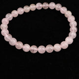 モルガナイト ピンクアクマリン 6mm玉ブレスレット 10.95g (ID:94561)