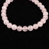 モルガナイト ピンクアクマリン 6mm玉ブレスレット 10.95g (ID:94561)