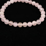 モルガナイト ピンクアクマリン 6mm玉ブレスレット 10.95g (ID:94561)