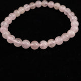 モルガナイト ピンクアクマリン 6mm玉ブレスレット 10.95g (ID:94561)