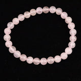 モルガナイト ピンクアクマリン 6mm玉ブレスレット 10.95g (ID:94561)