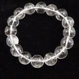 モンドクォーツ タンザニアマスタークォーツ 13.0mmブレスレット 証明書付 50.0g (ID:94583)